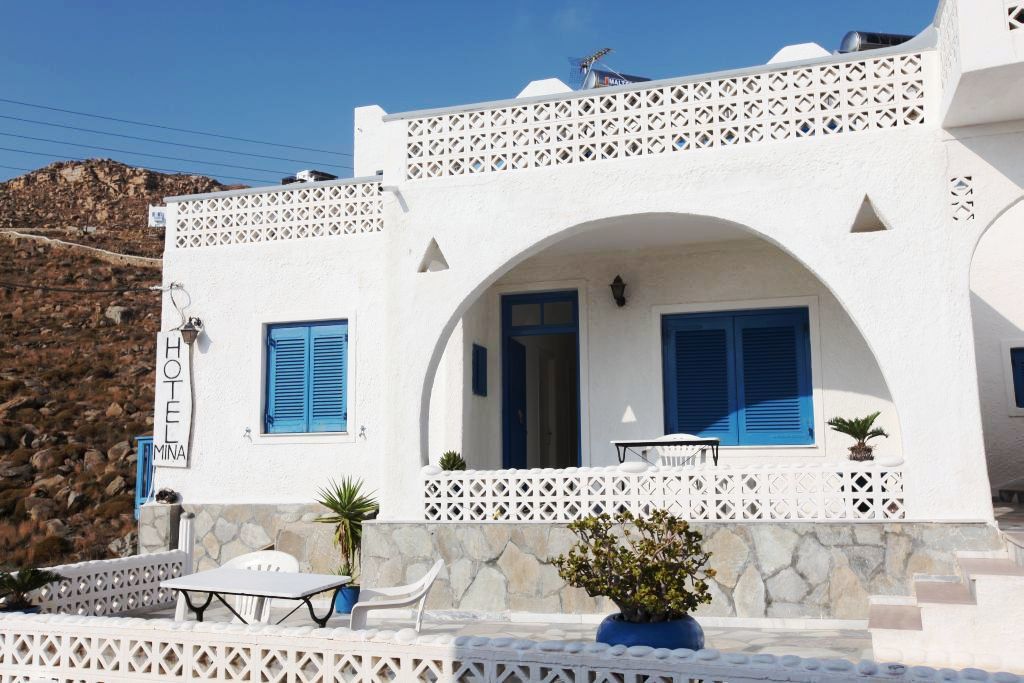 Mina Beach Agios Stefanos  Exterior foto